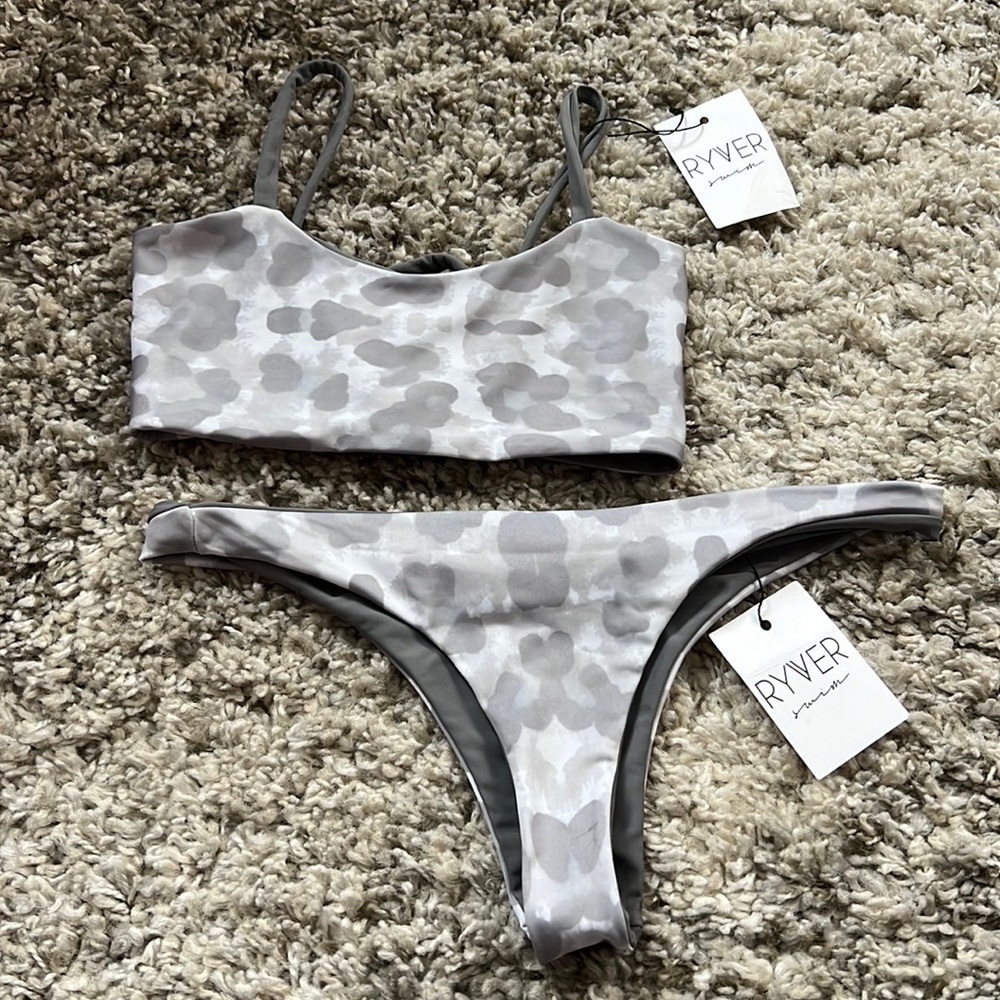 Snow Leopard Bikini